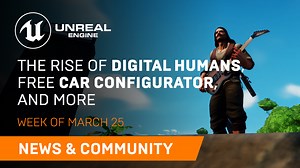 2.3K views · 66 reactions | Watch the latest News and Community Spotlight: ‍欄‍ The rise of digital humans  Free Automotive Configurator sample ️ Board the ISS in virtual reality | Unreal Engine | Facebook