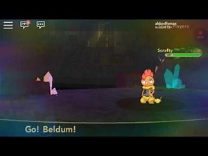 Evolving my Beldum (pokemon brick bronze)