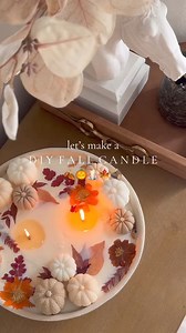 3.4K views · 86 reactions | making a diy fall candle  it looks like a little pumpkin patch 凉 #fallcandle #fallcandles #fall #candlemaking #falldiy #diycandle #diyfalldecor #falldecor #candlediy #fallaesthetic #asmr #asmrcandles #candletok #cozy #pumpkinseason #pumpkinspice | Farahjmerhi | Facebook