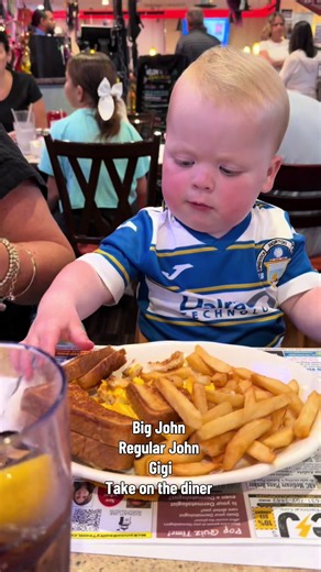 Big John Diner Take on the Diner — Big John Meal After Work