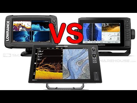 Humminbird vs Lowrance vs Garmin : Sonar Marine Electronics