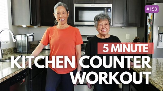 Stay Active with This Quick Kitchen Counter Routine