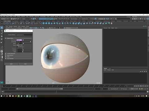 Super Easy blinking Eye Rig (Maya tips and tricks)