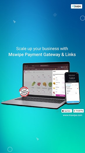 Mswipe Payment Gateway & Links – Fast & Secure Transactions from Anywhere! 💳🚀 Boost your business with Mswipe Payment Gateway & Payment Links – the smarter way to collect payments effortlessly! 🔗 Share a link & watch the payments roll in 💳 Let customers pay their way—Card, UPI or Net Banking! 💼 Perfect for businesses big, small & everything in between #Mswipe #PaymentGateway #PaymentLinks #DigitalPayments #EasyTransactions #PayByLink #paymentsolutions | Mswipe Technologies Pvt. Ltd.