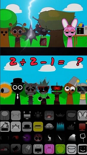 ALL SPRUNKI CHARACTERS (Phase + Mods) 🔥 Part 9 #sprunki #incrediboxsprunki #sprunkiincredibox#gaming