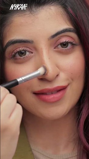 Nose Contouring Hack for Beginners | Easy Contouring Tutorial | Nykaa #Shorts