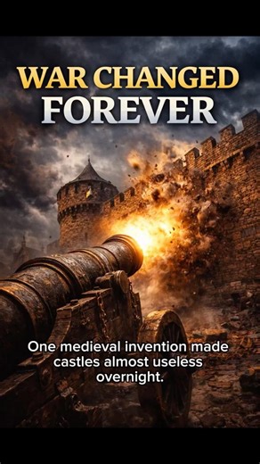 The Medieval Weapon That Changed War Forever #historyshorts #warhistory #historyfacts