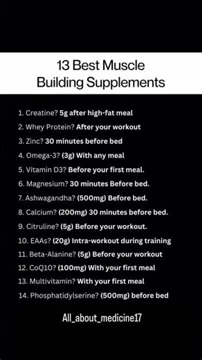 ✨If you want to build muscle💪🏻 faster, timing⏱️ your supplements actually matters😳 #comedyeffects