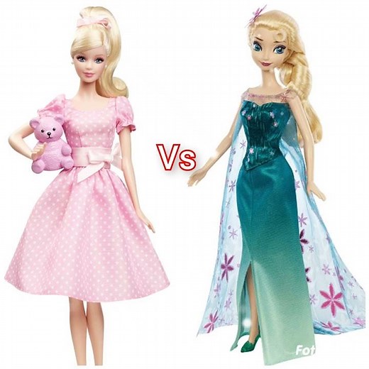 Barbie Vs Elsa..