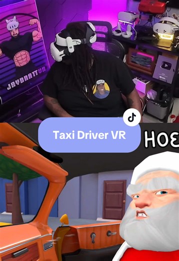 I’m tired of Santa disrespecting me in my own car. To all the other taxi drivers, beware!! #vrgaming #vr #metaquest #kaleahvr #taxidrivervr