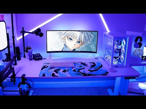TOP 5 : MEILLEUR BUREAU GAMER AJUSTABLE ELECTRIQUE SETUP PC GAMING
