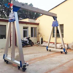 [Hot Item] 8t Adjustable Height Mini Type Small Portable Gantry Crane