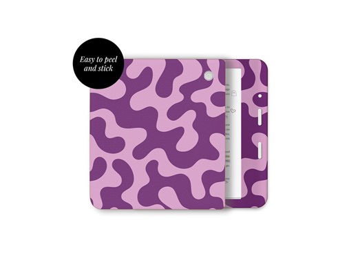 Purple Camo Abstract Pattern Kobo Skin Decal | Vinyl Cover | Decal | Bookish Gift | E-reader Accessory - Etsy