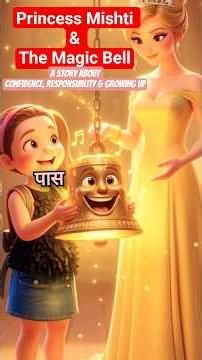 A bedtime story on Princess Mishti & the magic bell #fairytales #bedtimestories #kidsstory #shorts