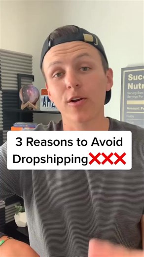 3 Reasons to Avoid ❌❌❌ #amazonseller #Dropshipping #amazonfba #Shopify | trevinpeterson