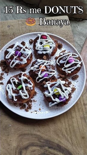 ✨ 🍩 Donut Recipe/Donut Kaise Banate Hain-22#shorts#cooking#food#viral#vlog#minivlog#vlogs#shortsfeed