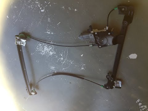 Replacing failed window regulator_Land Rover FL1