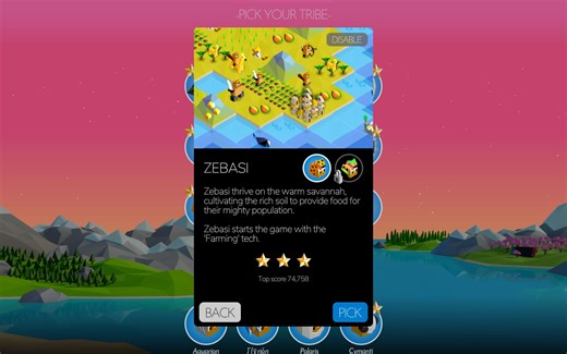 Polytopia完美模式三星：Zebasi