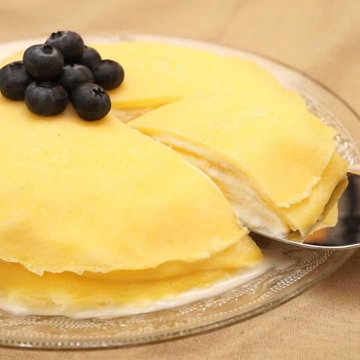 生地がモチモチ！ ミルクレープのレシピ動画・作り方 | デリッシュキッチン
