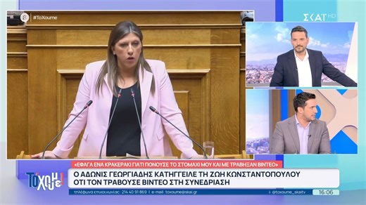 Kαυστικό σχόλιο Κ. Τσουρού για Ζ. Κωνσταντοπούλου: «Επιλέγει να πολιτεύεται έτσι, την ξέρουμε»