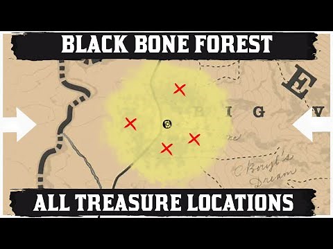 ALL Blackbone Forest Treasure Map Location