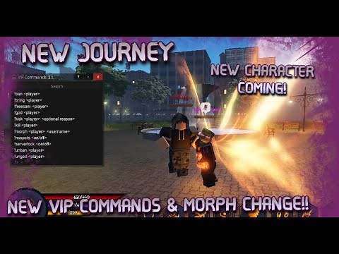 NEW JOURNEY: NEW VIP COMMANDS UPDATE & REVIEW/ NEW UPCOMING CHARACTER SELENE THE VAMPIRE WITCH!!