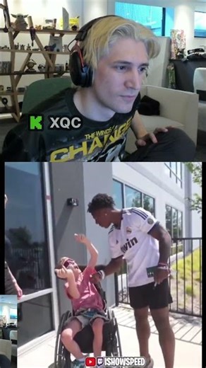 W Speed #xqc #ishowspeed #fan #react