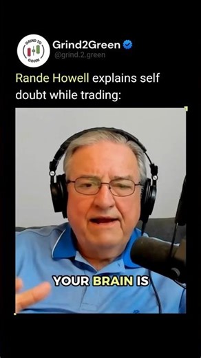 Rande Howell explains self doubt while trading #trading #daytrading #forextrading #trader #stocks