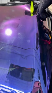 Hummer EV front windshield tinted Aurora Chameleon Tint 🦎✨🌅 Aurora Chameleon isn’t a regular film. This film transforms glass into a color-changing surface that reflects rose gold, violet, orange, and purple and blue as the light changes Sleek, modern, and impossible to ignore. through 🌇🔮 More than tint, it’s a statement. 💎 ✅ Striking color-shift effect ✅ Added daytime privacy ✅ Blocks 91% of heat ✅ 99% UV protection | Exclusive Window Tinting NYC