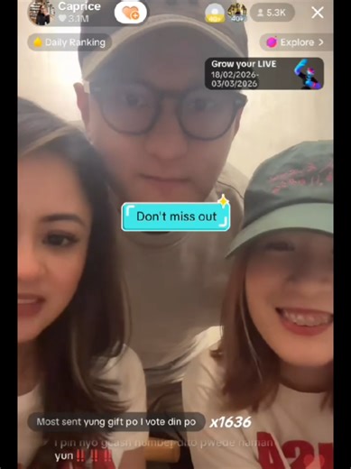 Family of Cap campaigning for her with Team Caprice Official using her toktik account. It runs in the blood pala kaya ang pretty ni Cap and masayahin. 🥰 Kaya vote or send donations na guys. You can check all QR codes sa @TEAM CAPRICE OFFICIAL blue app page. Let's help our CapCap to get the Big Winner Title coz she definitely deserves it. 🩷🏆🙏🥇 All locked in for Caprice muna tayo guys! @Caprice #bbscaprice #capcap #caprice #capricecayetano #BigWinnerCapriceCayetano #bigwinnercaprice #BigWinne