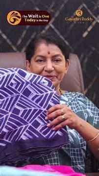 Pure Gaji Silk SAREES | GRS | #GayathriReddy |