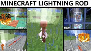 How To Use The Lightning ROD In Minecraft