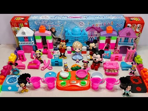 8:26 Minutes Satisfying with Unboxing Cute Minnie Mouse Kitchen Playset | Minnie Review Toys ASMR