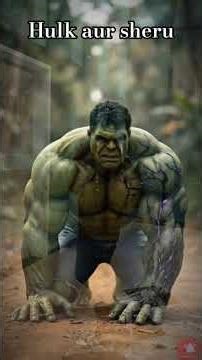 hulk ka video sheru ke sath ,😲❣️