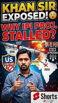 Khan Sir Exposed: Why IPI Pipeline Project Stalled? 😱 #Geopolitics