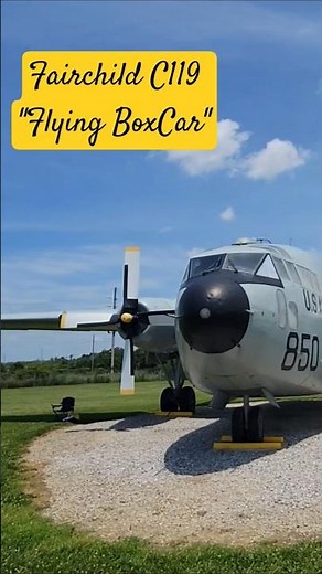 Fairchild C119 "Flying BoxCar" #airplane