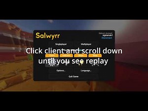 How to record in Salwyrr Launcher