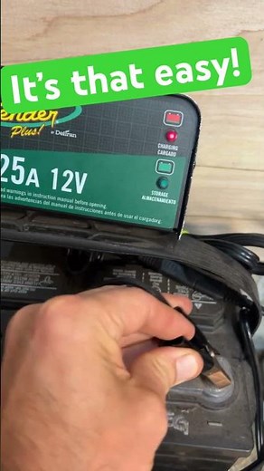 How To Use Battery Tender 1.25A 12V Charger & Maintainer