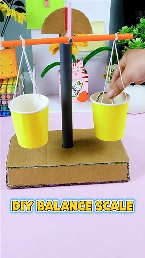 DIY Mini Balance Scale – Super Fun! #handmade