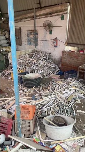 Polyvinyl chloride scrap #pvc_scrap #plastic_scrap