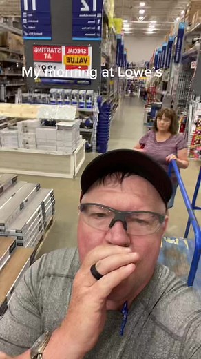 269K views · 6.3K reactions | Shopping at Lowe’s. #comedy #fyp #funnyreels #humor #couple #marriedlife #shopping #lowes Linda Ogle | Terry Ogle | Facebook