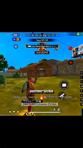 Define Aura Ft.TGR NST🔥#shorts #freefireshorts