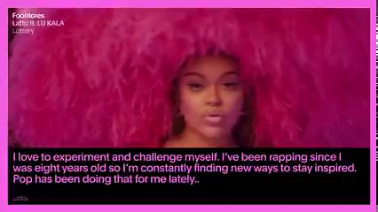 "Lottery" director Chandler Lass told us her goal was to "create a world that felt fun, pink, girly, and happy, with a little Studio 54 aesthetic." Watch our #Footnotes for more insights from her and the video's stars - Latto and LU KALA 🎰 ⠀⠀⠀⠀⠀⠀⠀⠀⠀ ▶️ https://www.youtube.com/watch?v=0SWm2tIeNzM&list=PL9tY0BWXOZFuKNGy3gFMW0RyEH8T1frdM&index=1 | Vevo