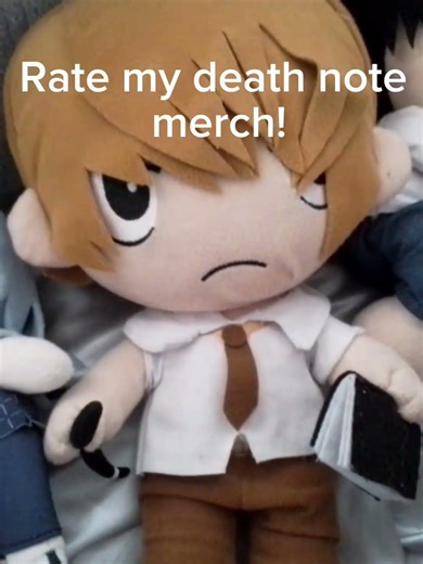 rate my death note merch! #anime #merch #trend #deathnote