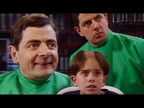 Mr. Bean at the Barber - Indirect Questions