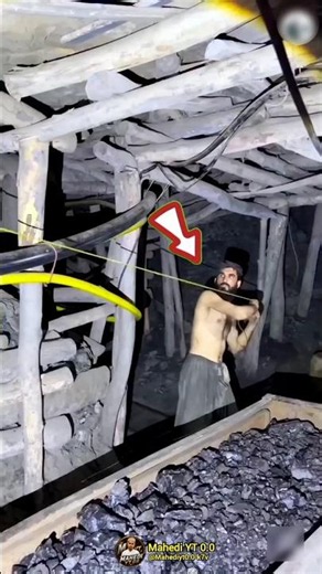 The Most Dangerous Job in the World? Inside a 3,000m Deep Coal Mine! #shorts