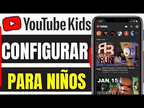 Como CONFIGURAR YouTube para NIÑOS YouTube Kids (Paso a Paso)