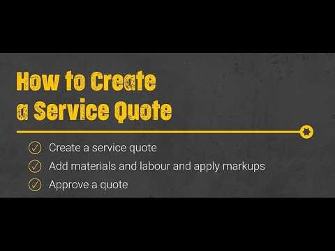 How to Create a Service Quote for Fast Approval in Simpro | Tutorial