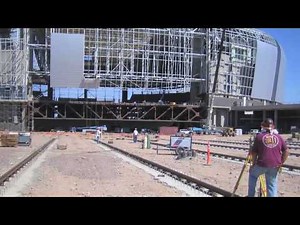 University of Phoenix Stadium Construction