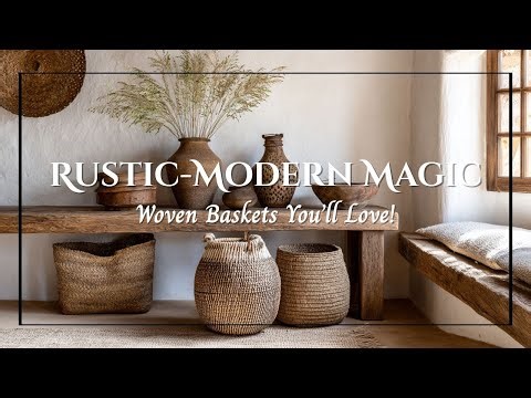 2025 Rustic-Modern Magic: How to Use Woven Baskets as Brilliant Interior Accents!